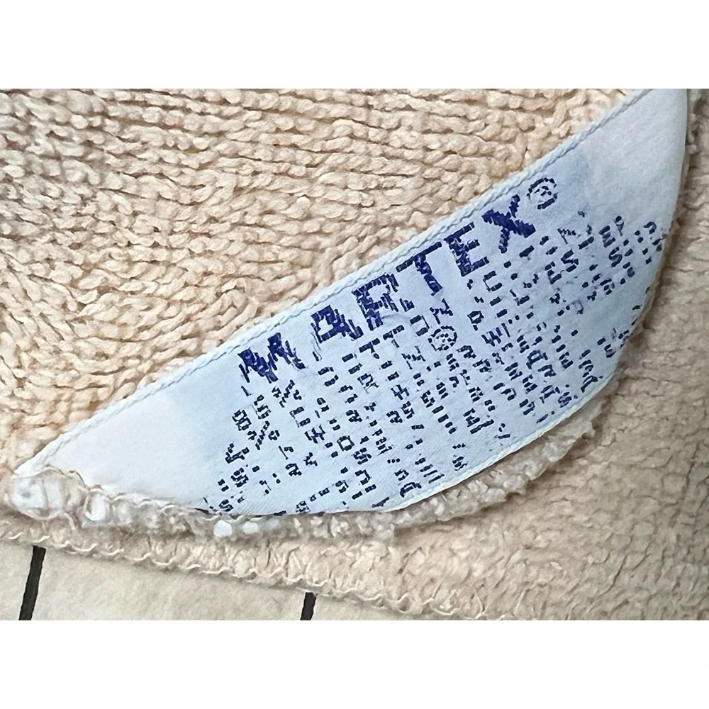 Vintage Retro Western/horse  Martex Washcloth Cotton Face Towel 70s Some Damage)